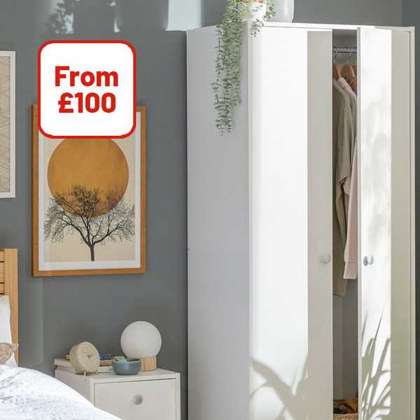 Wardrobes from £100.